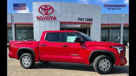 2022 Toyota Tundra Sr5 Crewmax 4wd In Supersonic Red Walkaround Video