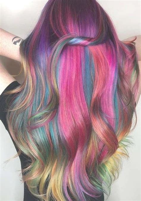 Magical Rainbow Hair Color Ideas For Ladies In 2019 Welcome My Blog