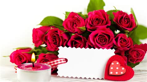 Wallpaper Valentines Day February 14 Flowers Roses