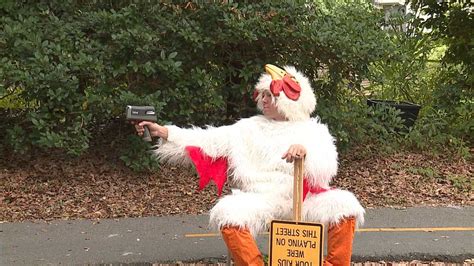 Hilton Heads Chicken Man Pushing For Speed Bumps To Keep His Neighborhood Safe