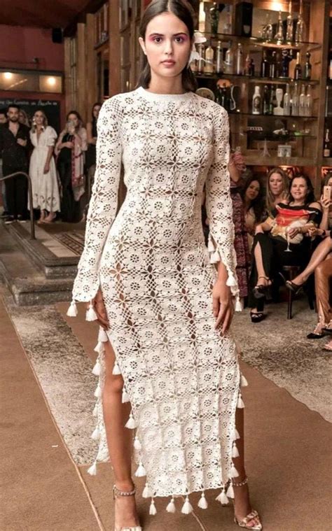 Crochet Dress New Items Of Crocheted Fashion 2020 2021 Etsy Платья