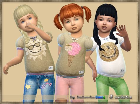 Shirt Girls By Bukovka At Tsr Sims 4 Updates