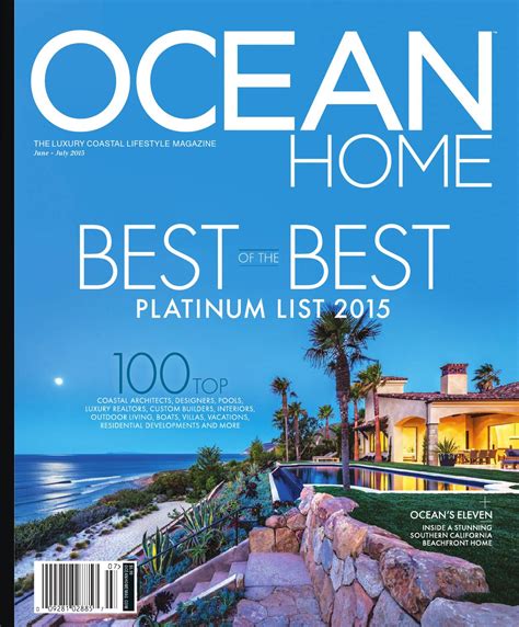 Ocean Home Junejuly 2015 By Ocean Home Magazine Issuu