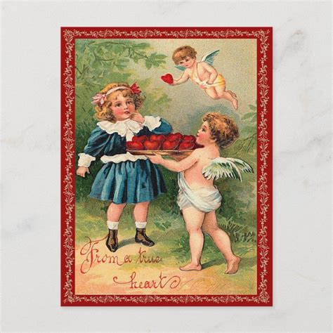 Vintage Valentine Postcard In 2021 Valentine Postcards