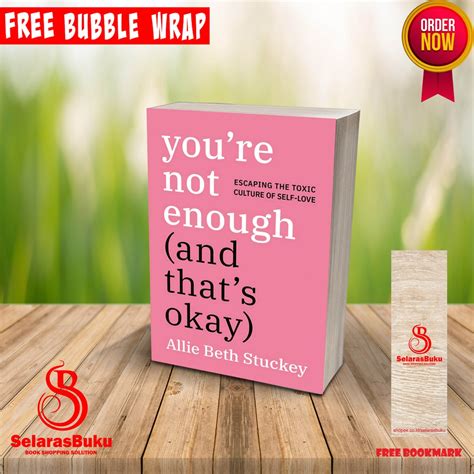 Jual English Youre Not Enough And Thats Okay By Allie Beth Stuckey