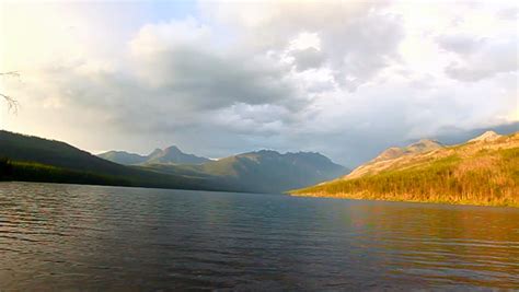 Kintla Lake Glacier National Park Stock Footage Video 100 Royalty