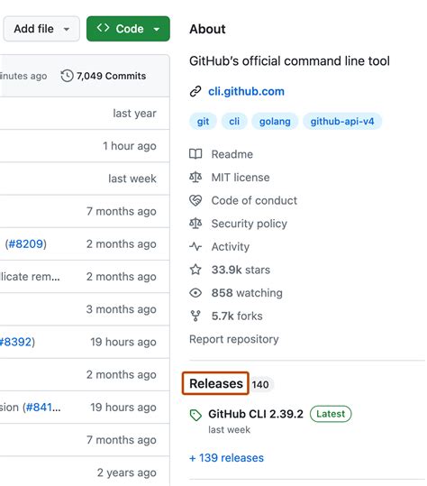 Viewing Your Repositorys Releases And Tags Github Docs