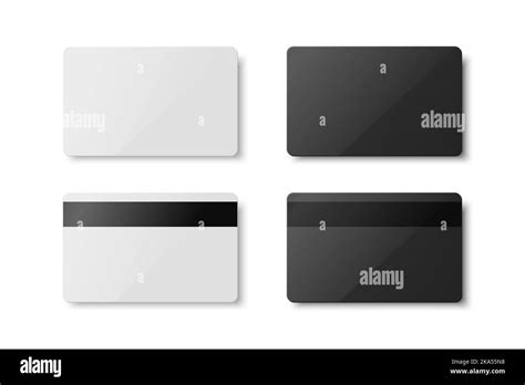 Vector White And Black T Card Certificate Guest Room Plastic Hotel Apartment Keycard Id