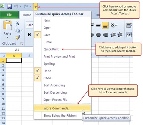 Overview Of Microsoft Excel Beginning Excel First Edition