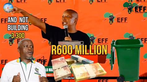 Eff Cic Julius Malema 🗑 Dustbin Of Politics 🗑 Youtube
