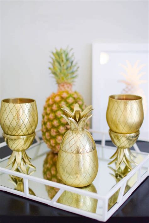 Easy Punch Recipe Pineapple Tumblers A Touch Of Teal