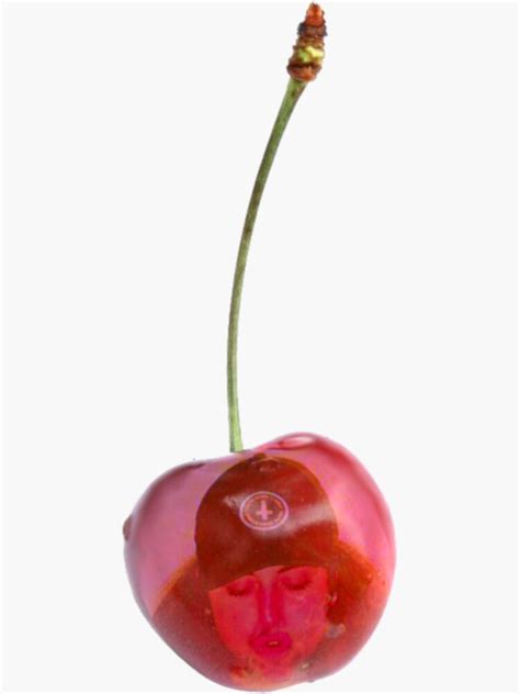 Ruby Da Cherry Sticker For Sale By Saintiro Redbubble