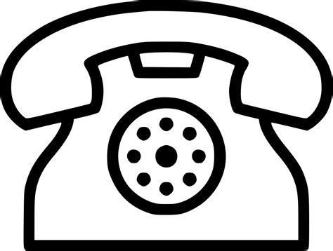 Phone Telephone Address Call Calling Svg Png Icon Free Download