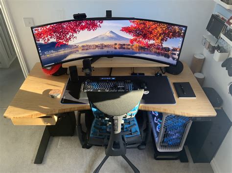 Battlestation With An Ultrawide Monitor