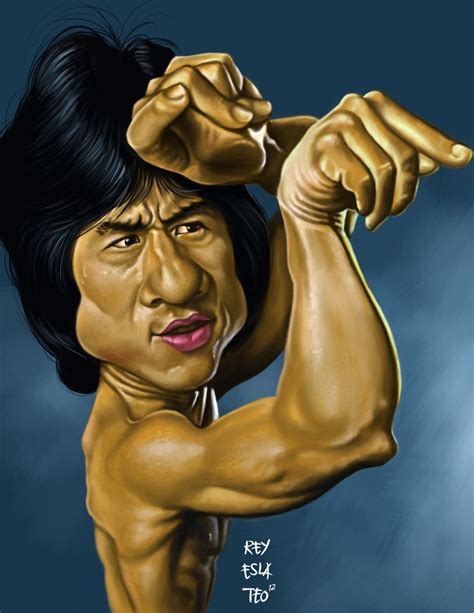 Jackie Chan Caricature Drawing By Indian Artist Mahesh Nambiar Cartoon