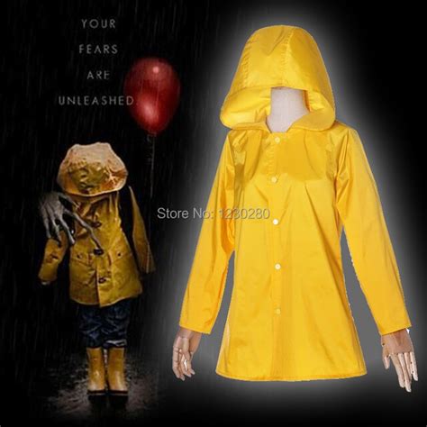 Stephen King S It Georgie Denbrough Raincoat Cosplay Halloween Costume