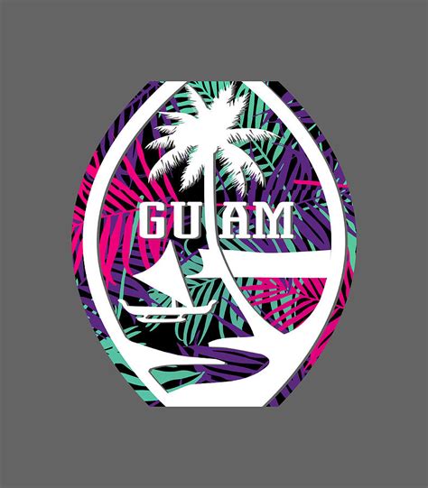 Guam Seal Guam Digital Art By Keianl Irene Fine Art America