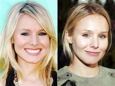 Kylie Jenner And Kristen Bell Without Makeup Celebrities Funda