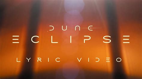 Dune Official Soundtrack Eclipse Hans Zimmer Lyric Video Youtube