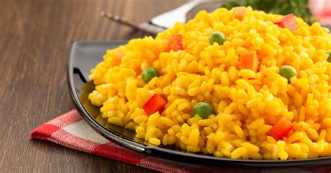 If you are in a rush and don't have time to make it over the stove, you can also throw all the ingredients in a rice cooker. Yellow Rice - Wildwood Lifestyle Center