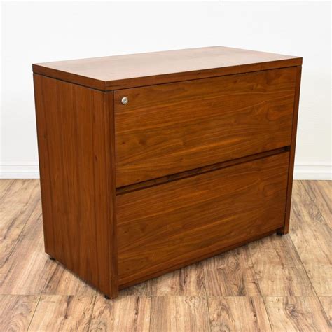 36 mid century modern 2 drawer lateral file in a cognac o c650 modern oak 2 drawer locking lateral file cabinet 36 w x 20 d x 30 h odc products. This danish modern filing cabinet is featured in a solid ...