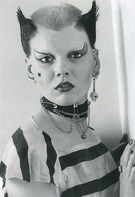 between punk and goth soo catwoman photographed by ray stevenson 1976 punk style pinterest