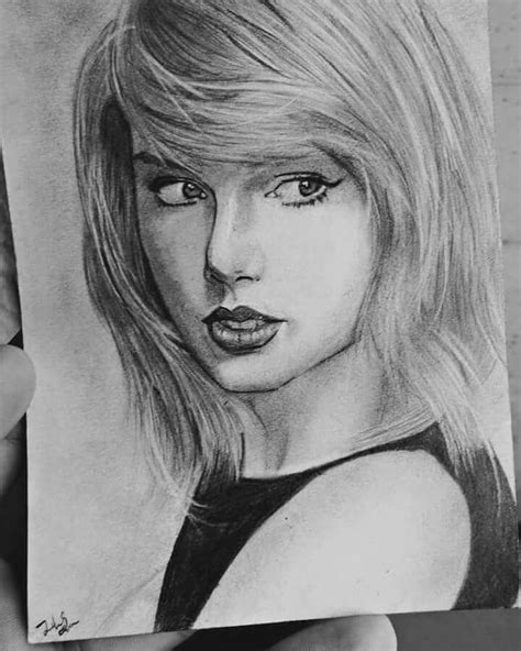 Taylor Swift Mi Dibujo De Taylor Swift 3 Juanmsdarte Dibujos