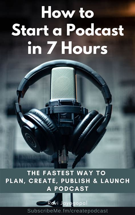 How To Start A Podcast In 7 Hours Subscribemefm