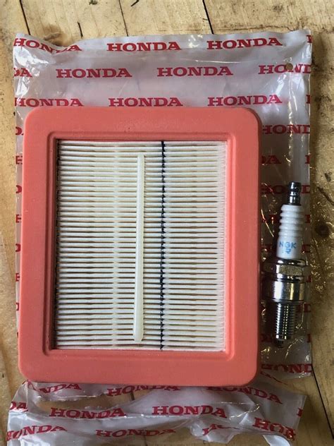 Honda Mower Hrg Genuine Honda Izy Service Kit Air Filter And Spark Plug Ebay