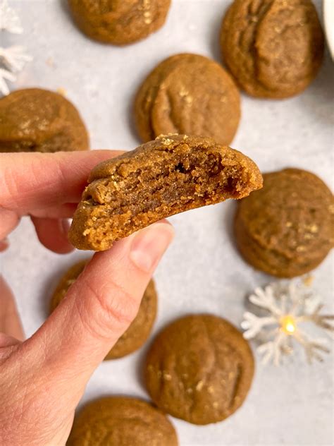 Healthy Gingersnap Cookies Paleo Vegan Bake It Paleo