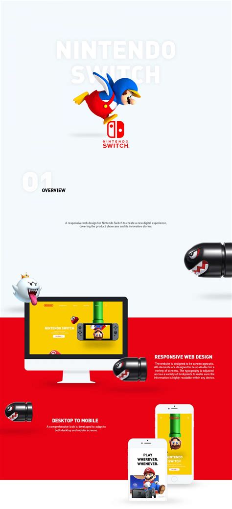 Nintendo Switch Digital Experience By Jennifer Son Sva Design