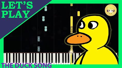 The Duck Song By Bryant Oden Piano Tutorial Youtube