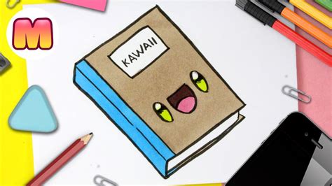 Como Dibujar Un Cuaderno Kawaii Dibujos Kawaii Faciles Como Dibujar