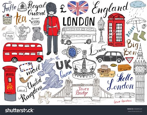 Afbeeldingsresultaat Voor Great Britain Doodle London Sketch London