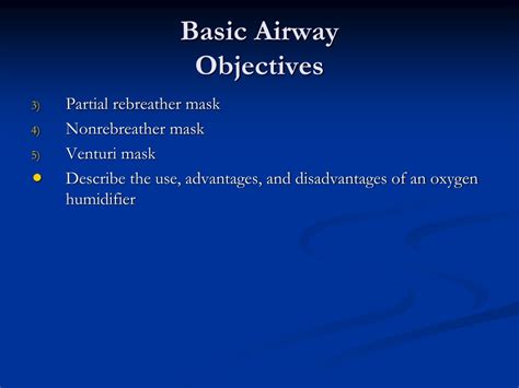 Ppt Basic Airway Management Powerpoint Presentation Free Download