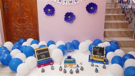 Half Birthday Party Decoration | Baby Photoshoot Decoration Ideas | 6