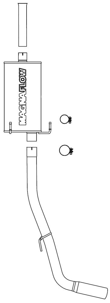 Get your sequoia exhaust systems from autoanything and never pay more for enhanced performance. 2003 Toyota Tundra MagnaFlow Stainless Steel Cat-Back Exhaust System - Gas