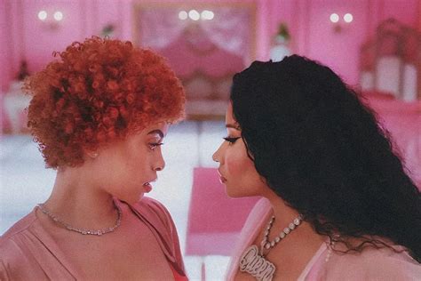 Nicki Minaj Ice Spice Drops Saucy Princess Diana Remix Video