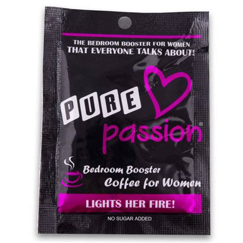 Pure Passion Bedroom Booster For Women Coffee