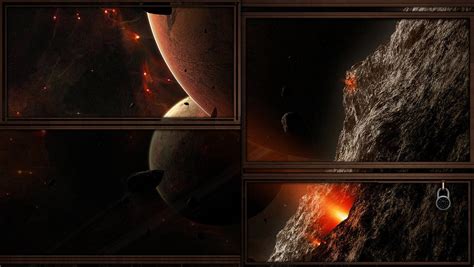 Red Space Lock Screen Wallpaper For Windows 810 By Wallybescotty On