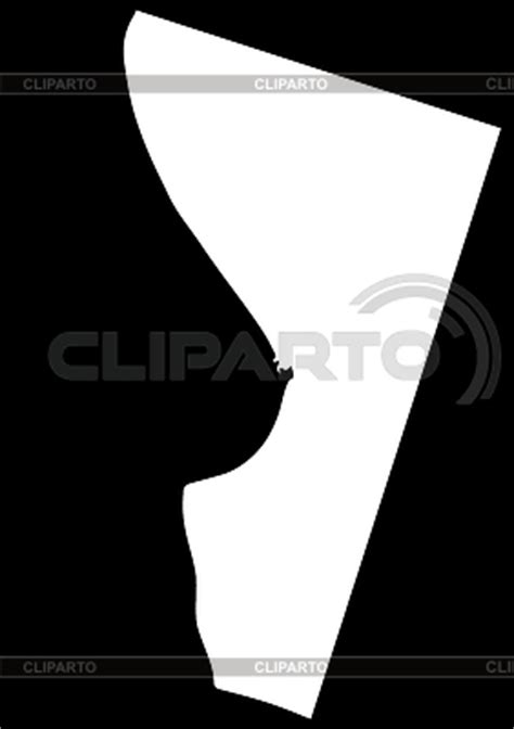 Naked Female Breast Silhouette Stock Vector Graphics CLIPARTO