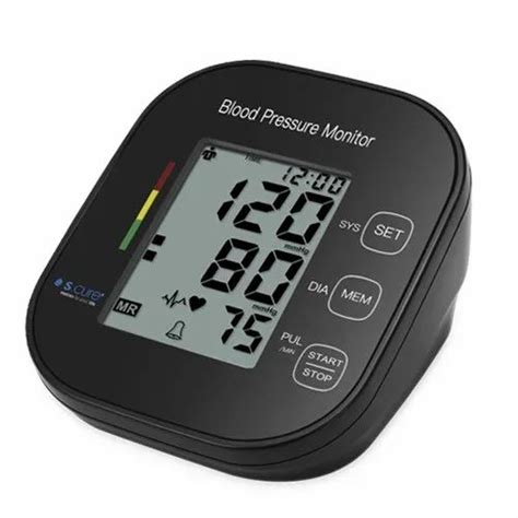 Battery Operated 0 300 Mmhg Blood Pressure Monitor 3mmhg For
