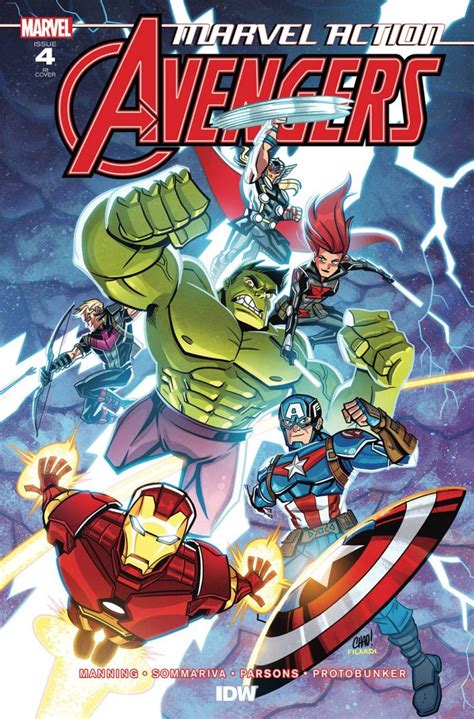 Marvel Action Avengers 4 Sommariva Covrprice