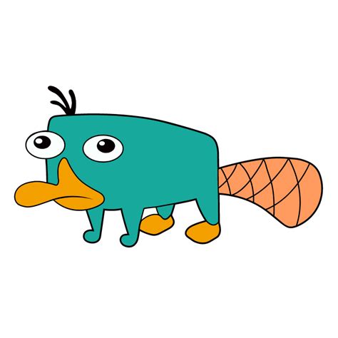 Phineas And Ferb Perry The Platypus Sticker Phineas And Ferb Perry