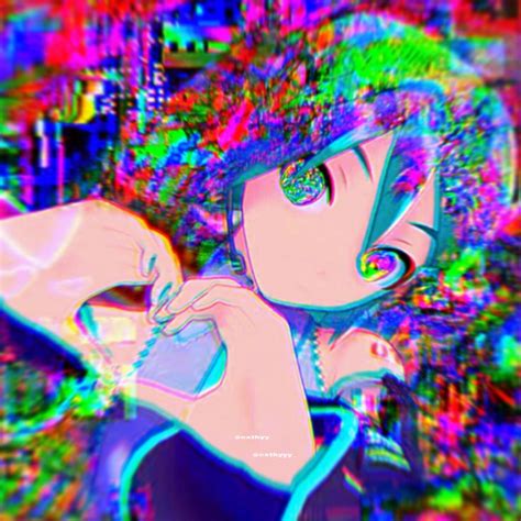 Pin By 𝒸𝒶𝓉𝒽𝓎 On Hehe Glitchcore Anime Aesthetic Anime Cute Anime Pics