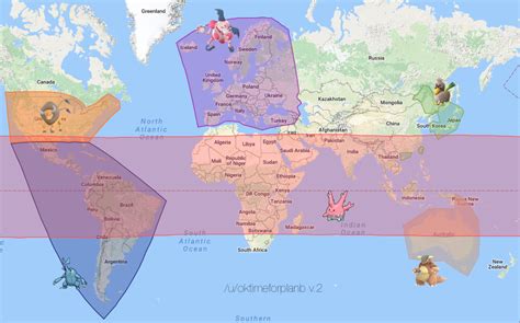 Pokemon Go Region Map 35 Images List Of Regional Pokmon In Pokmon Go And Where To Find List Of All Regional Exclusive Here Is Where You Pokmon Go Alle Regionalen Pokmon