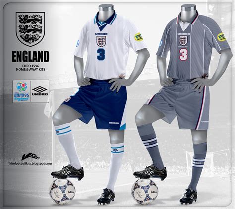 Kire Football Kits England Kits Euro 1996