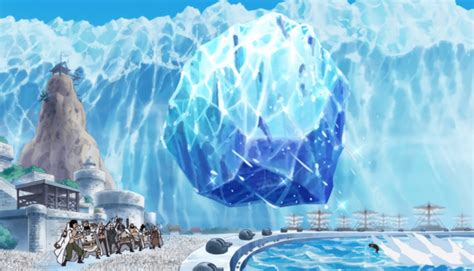 Image Jozu Hurls An Icebergpng One Piece Wiki Fandom Powered By
