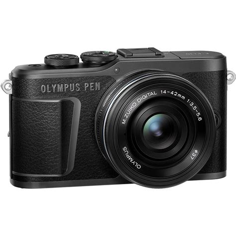 Olympus PEN E-PL10 Mirrorless Digital Camera V205101BU000 B&H