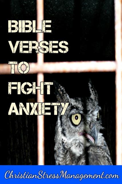 Christian Stress Management Bible Verses And Prayers For Anxiety